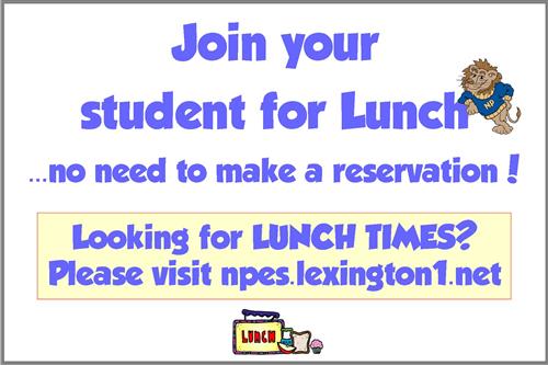 No reservations needed for lunch